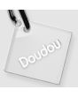 Médaille Plexiglas gravée losange 20x20 mm - on