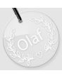 Médaille Plexiglas gravée rond 33x33 mm - off